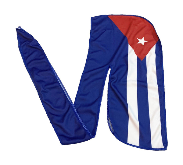 Cuba Flag Durag - CaribeHeart Cuba